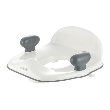 リッチェル ポッティス 補助便座KN ホワイト(洋式 抗菌加工)【送料無料 沖縄・一部地域を除く】